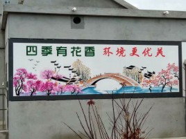  普格墙绘的特点和形势