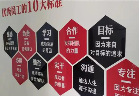  普格公司文化墙的作用