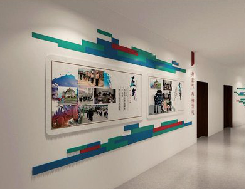  普格企业文化墙用什么材料好？